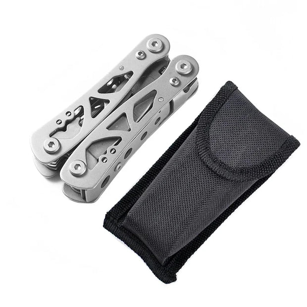 Compact Stainless Steel Multi-Function 12-in-1 Tool