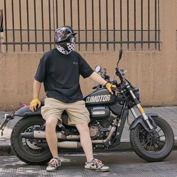 Iron Legacy Retro Biker Helmet