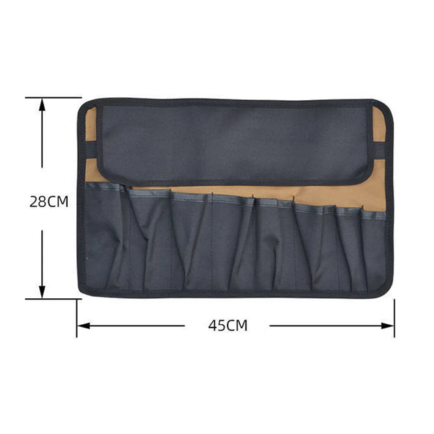 Tool Bags Oxford Storage Portable Toolkit Folding Reel Rolling Electricians Organizer Multi-purpose Car Repair Tool Kit Bags