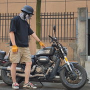 Iron Legacy Retro Biker Helmet
