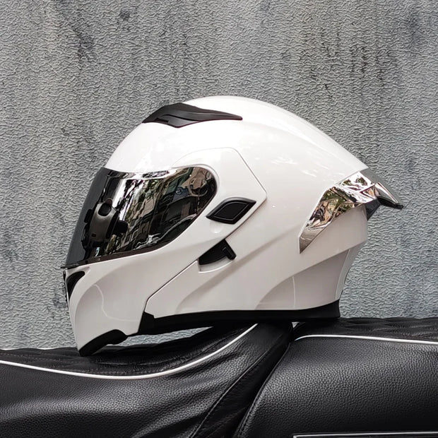 Motorcycle Helmet  ORZ Z-169 | Flip-Up Full Face Dual Visor Helmet