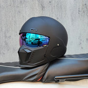 ORZ Full Face Motorcycle Helmet – High-Safety, Dual-Wear Versatility