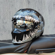 ORZ Full Face Motorcycle Helmet – High-Safety, Dual-Wear Versatility