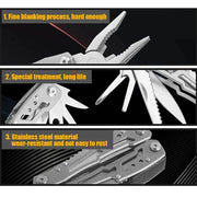 Compact Stainless Steel Multi-Function 12-in-1 Tool
