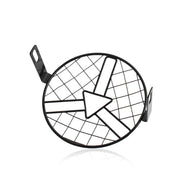 Motorcycle Universal Vintage Headlight Protector Grill Light Lamp Cover