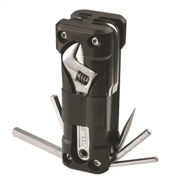 Pocket Wrench – 17-in-1 Multifunction Motorcycle Repair Tool for Riders & Road Warriors