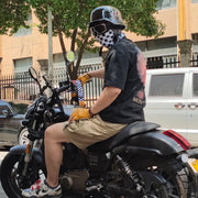 Iron Legacy Retro Biker Helmet