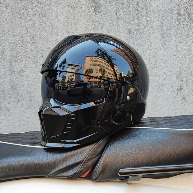 ORZ Full Face Motorcycle Helmet – High-Safety, Dual-Wear Versatility