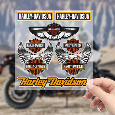 Motorcycle Helmet & Body Decal Stickers – Custom Harley Davidson
