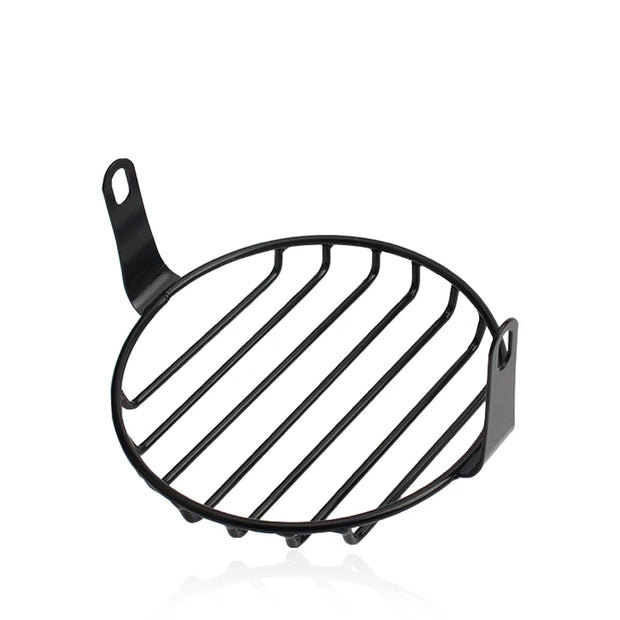 Motorcycle Universal Vintage Headlight Protector Grill Light Lamp Cover