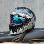 ORZ Full Face Motorcycle Helmet – High-Safety, Dual-Wear Versatility