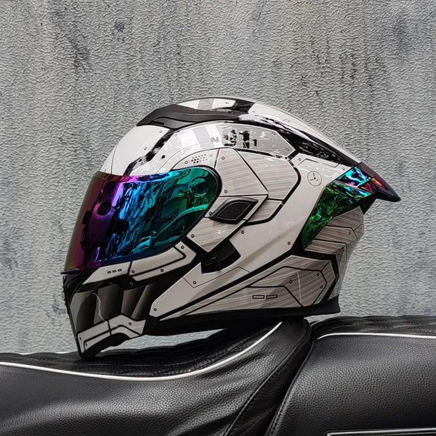 Motorcycle Helmet  ORZ Z-169 | Flip-Up Full Face Dual Visor Helmet