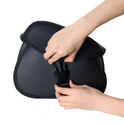 Universal Motorcycle Saddlebags – PU Leather Storage for Any Ride