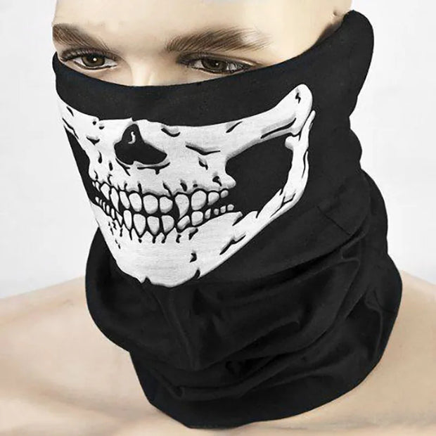 Ride or Die Skull Face Mask – Tactical Neck Gaiter for Bikers, Riders & Rebels