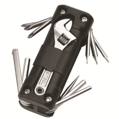 Pocket Wrench – 17-in-1 Multifunction Motorcycle Repair Tool for Riders & Road Warriors
