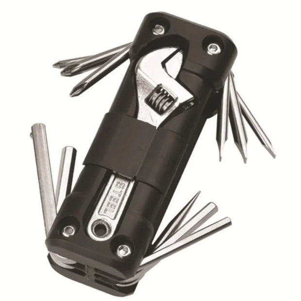 Pocket Wrench – 17-in-1 Multifunction Motorcycle Repair Tool for Riders & Road Warriors