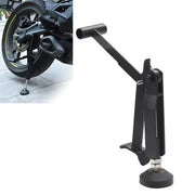 Foldable Heavy-Duty Motorcycle Lift Stand – Adjustable Carbon Steel Frame with Armrest Support