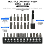RIDERRACE 12-in-1 Ratchet Screwdriver Set with Allen Key and Bit Heads