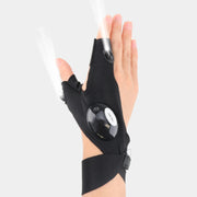 LED Flashlight Gloves – Waterproof Fingerless Gloves for Night Work, Engineering and more