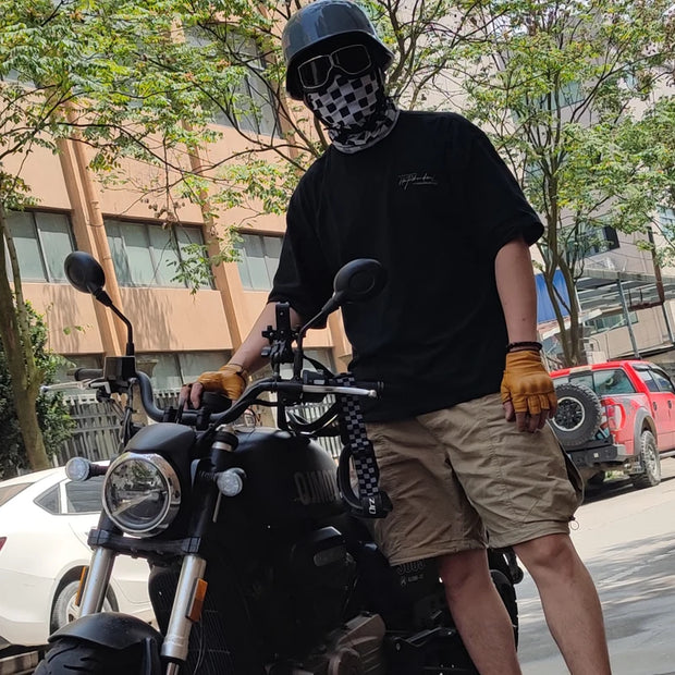 Iron Legacy Retro Biker Helmet