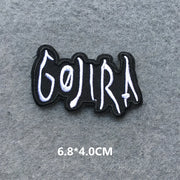 Heavy Metal Band Patches – Punk Rock Iron-On Appliques for Jackets, Vests, Denim (V)