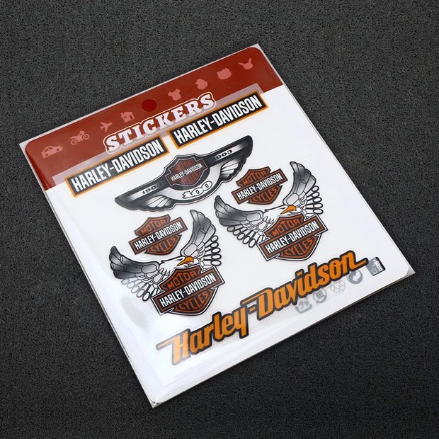 Motorcycle Helmet & Body Decal Stickers – Custom Harley Davidson