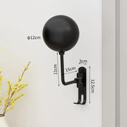 Motorcycle Helmet Rack Wall Mount – Metal Display Hanger Stand for Helmets & Gear
