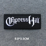 Heavy Metal Band Patches – Punk Rock Iron-On Appliques for Jackets, Vests, Denim (V)