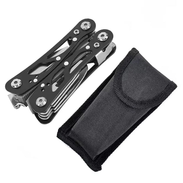 Compact Stainless Steel Multi-Function 12-in-1 Tool