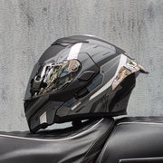 Motorcycle Helmet  ORZ Z-169 | Flip-Up Full Face Dual Visor Helmet