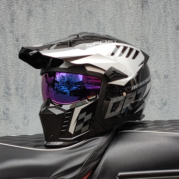 ORZ “Born to Be Wild” Modular Motorcycle Helmet