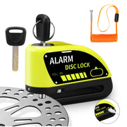 Motorcycle Disc Brake Alarm Lock – Rechargeable Anti-Theft Security