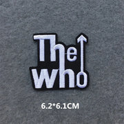 Heavy Metal Band Patches – Punk Rock Iron-On Appliques for Jackets, Vests, Denim (V)