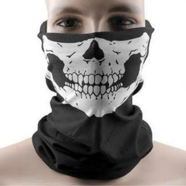 Ride or Die Skull Face Mask – Tactical Neck Gaiter for Bikers, Riders & Rebels