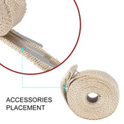 5M Fiberglass Exhaust Wrap Heat Shield Tape – Motorcycle Thermal Header Pipe Insulation with Stainless Steel Ties