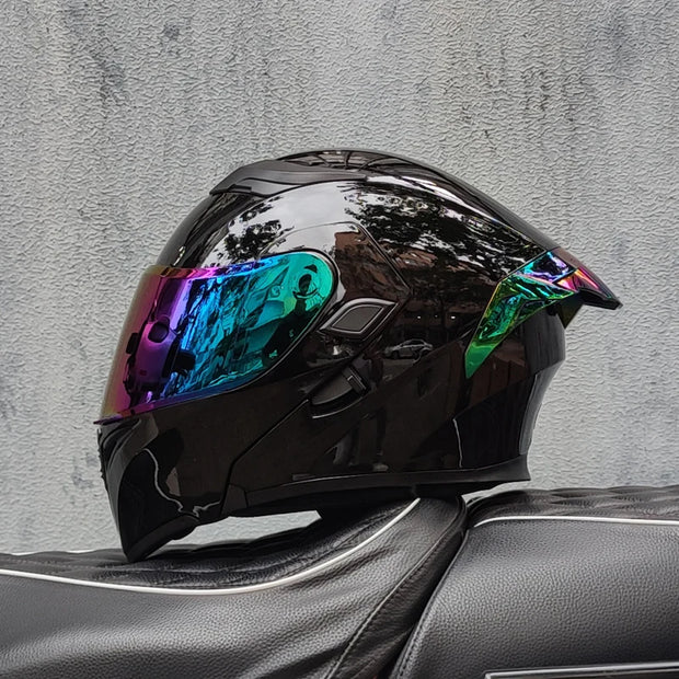 Motorcycle Helmet  ORZ Z-169 | Flip-Up Full Face Dual Visor Helmet