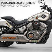 Motorcycle Helmet & Body Decal Stickers – Custom Harley Davidson