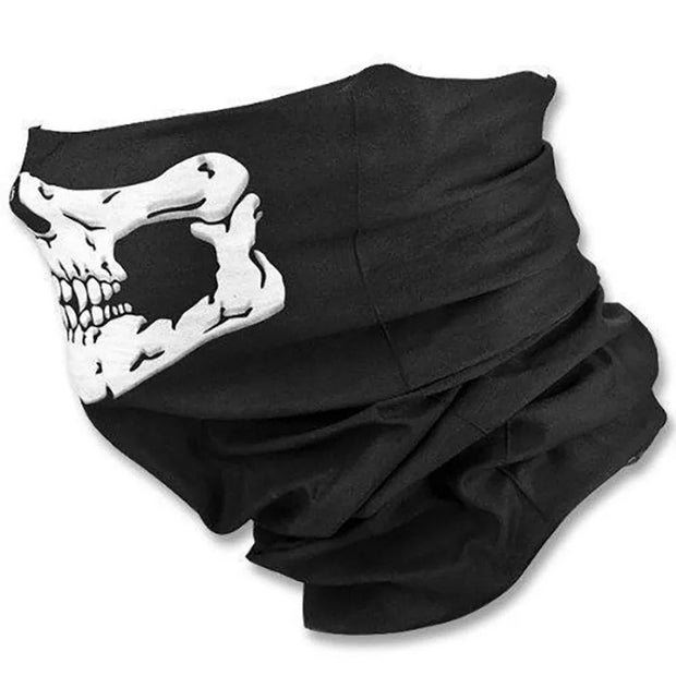 Ride or Die Skull Face Mask – Tactical Neck Gaiter for Bikers, Riders & Rebels