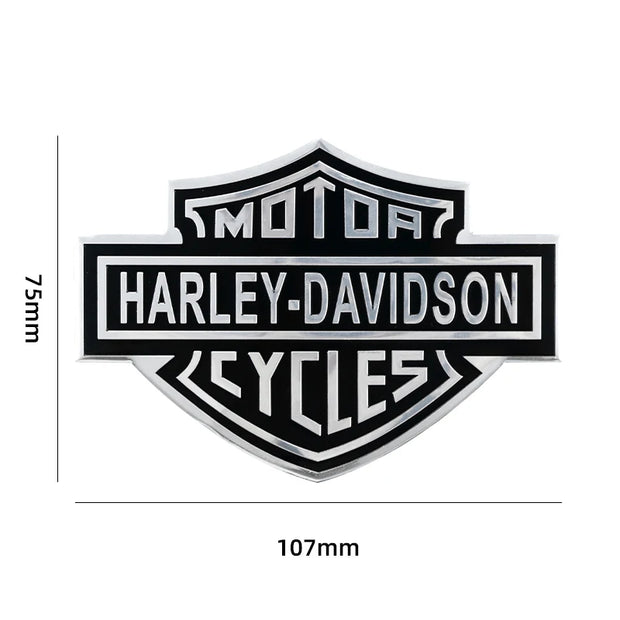 Metal Decorative Logo Motorcycle Stickers for Harley Davidson