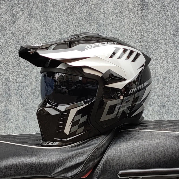 ORZ “Born to Be Wild” Modular Motorcycle Helmet