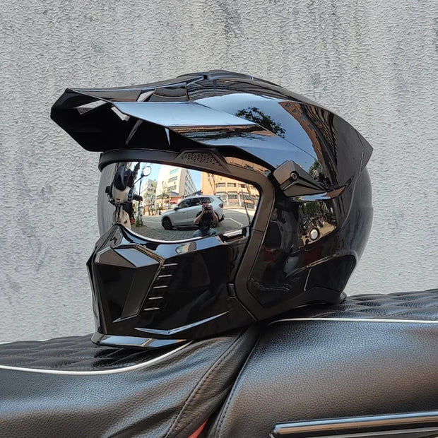 ORZ “Born to Be Wild” Modular Motorcycle Helmet
