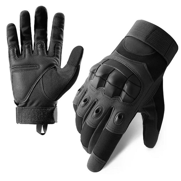Full Armor Tactical Motorcycle Gloves | Waterproof, Touchscreen, All-Season Riding Protection
