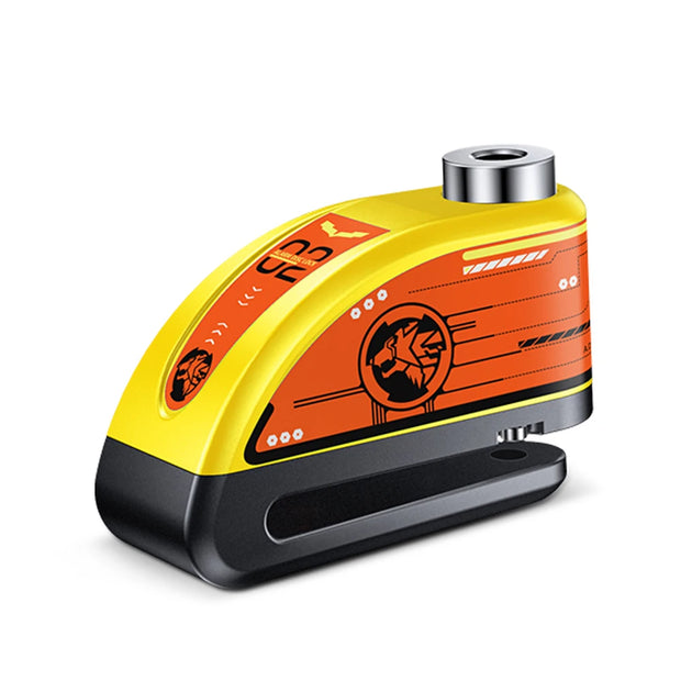 Motorcycle Disc Brake Alarm Lock – Rechargeable Anti-Theft Security