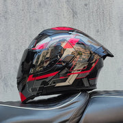 Motorcycle Helmet  ORZ Z-169 | Flip-Up Full Face Dual Visor Helmet