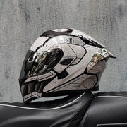 Motorcycle Helmet  ORZ Z-169 | Flip-Up Full Face Dual Visor Helmet