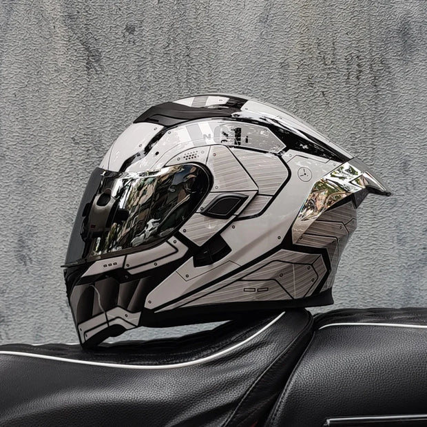 Motorcycle Helmet  ORZ Z-169 | Flip-Up Full Face Dual Visor Helmet