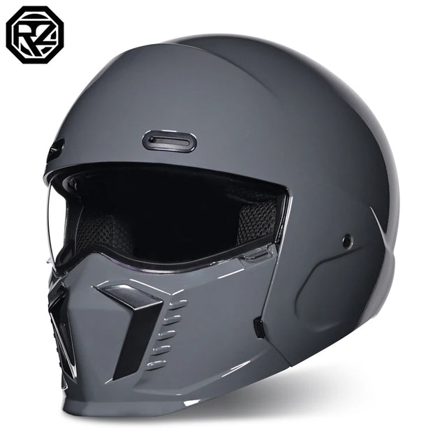 ORZ Full Face Motorcycle Helmet – High-Safety, Dual-Wear Versatility