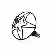 Motorcycle Universal Vintage Headlight Protector Grill Light Lamp Cover